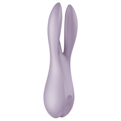 Satisfyer Stimulateur de clitoris vibrant Threesome 2 Satisfyer Violet